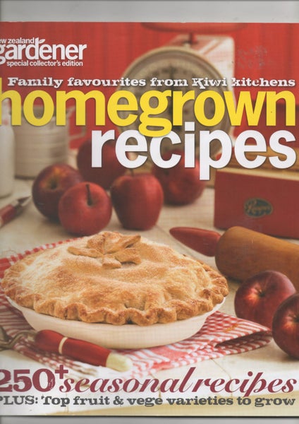 "Homegrown" Mags *Choose 2* Herbs, Toms, Berries, Veges, Recipes, Plot Pantry Carousel 8