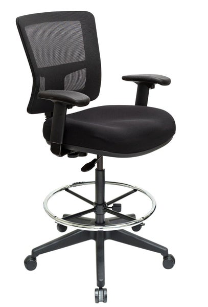 Buro Metro II Connect Architectural Chair, Armrest, Gas Lift and Footring Carousel 1