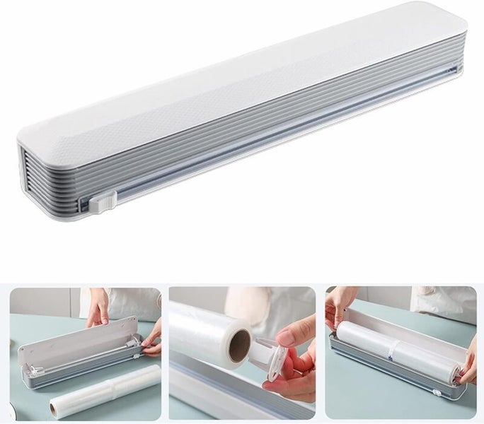 Magnetic Cling Film Dispenser Food Wrap Cutter 2014303 Carousel 1
