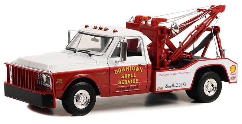 1/18 1972 Chevrolet C-30 Dually Wrecker- Shell Carousel 1