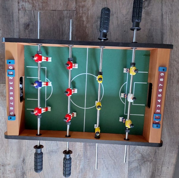 Pinball machine + mini foosball table+ soccer net Carousel 1
