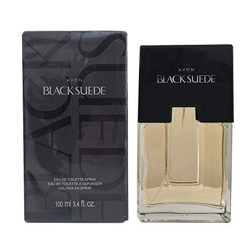 Avon Black Suede for Men Eau De Toilette Spray - 3.4 Ounce Carousel 1