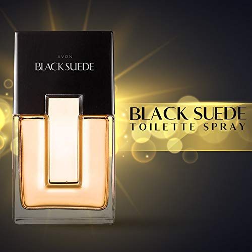 Avon Black Suede for Men Eau De Toilette Spray - 3.4 Ounce Carousel 3