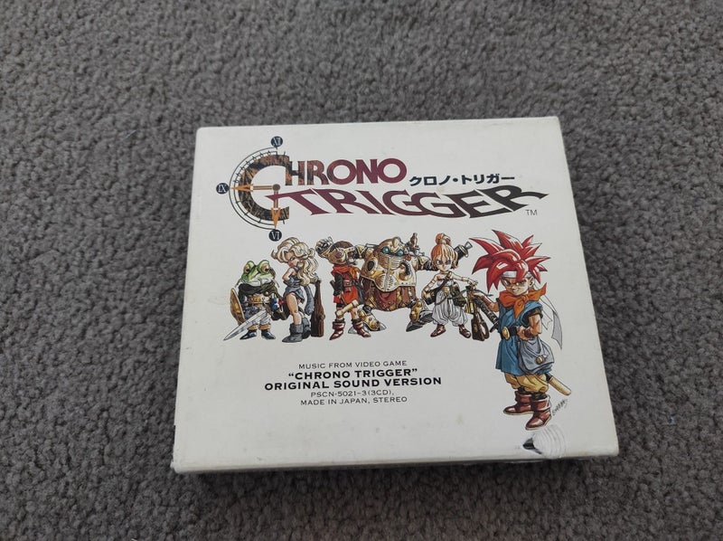 Chrono Trigger Original Sound Version Soundtrack CD Carousel 1