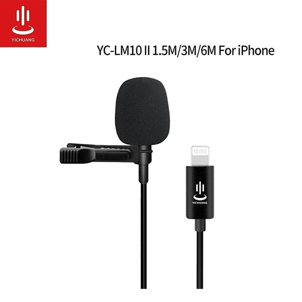 YC LM10 II Lavalier Lightning Microphone Carousel 2