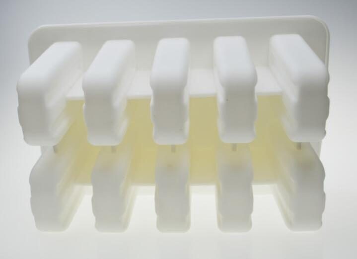 Dessert Freezer Cavity Silicone Popsicle Ice Cream Mold with Cover Carousel 4