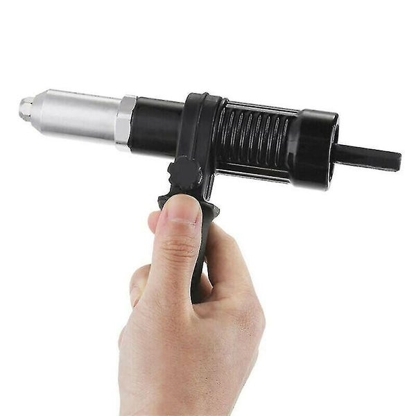 Rivet Pop Nut Gun Cordless Drill Adapter Riveting Riveter Insert Kit Electric Carousel 4