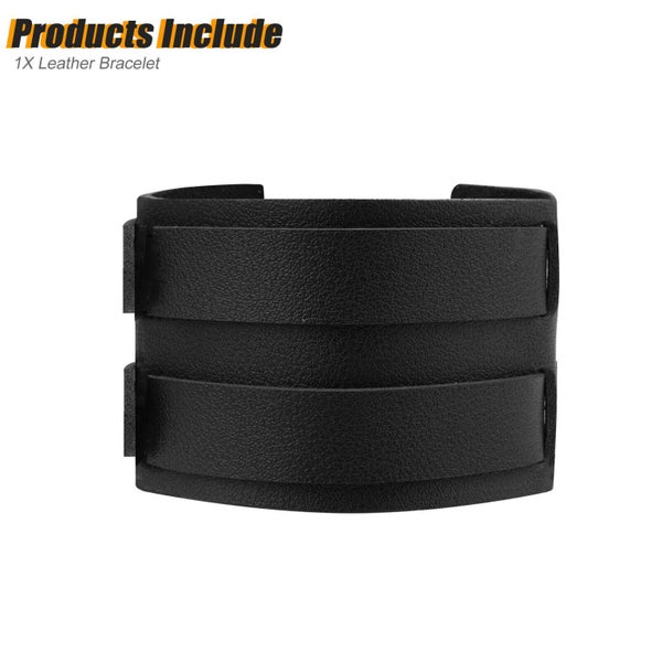 Men's Leather Belt Strap Bracelet Carousel 9