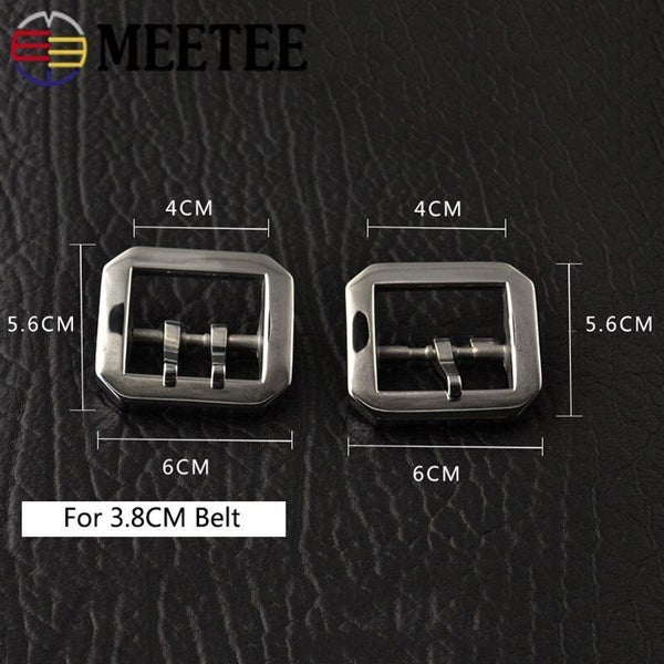 1pcs 40mm stainless steel belt buckle pin buckle head DIY belt clip decoration Carousel 3