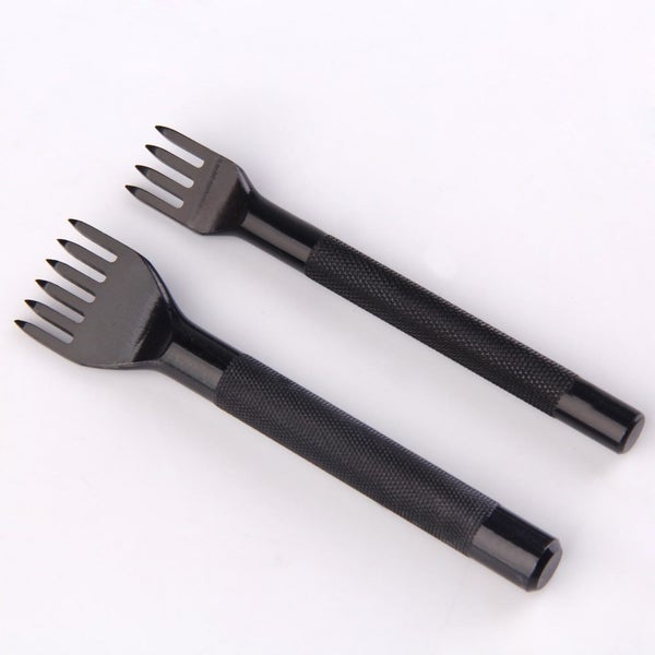 4 Style Leather Craft Hole Punch Tools DIY Leather Tools Sewing Accessories Carousel 2