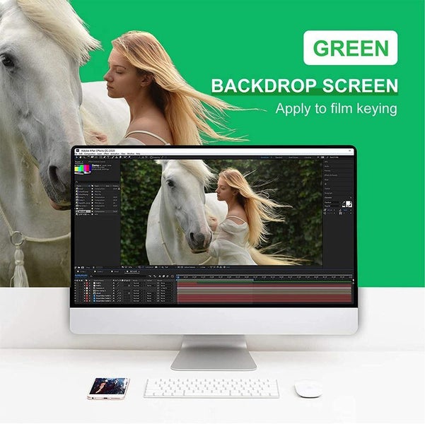 Photography Backdrop Background Green 3M x 2M 3653504 Carousel 14