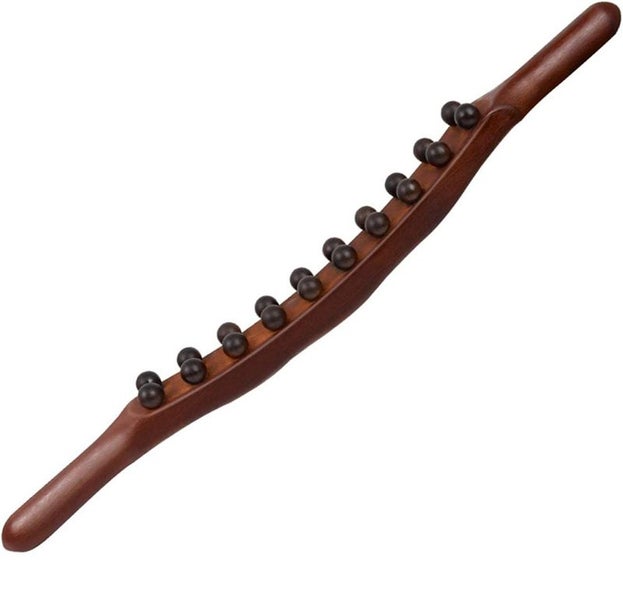 Wooden Scraping Massage Stick Roller Guasha Body Massager 2039101 Carousel 1