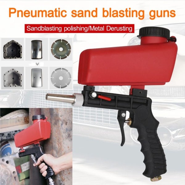 Sandblasting Gun Rust Removal Sand Blaster 3649001 Carousel 2