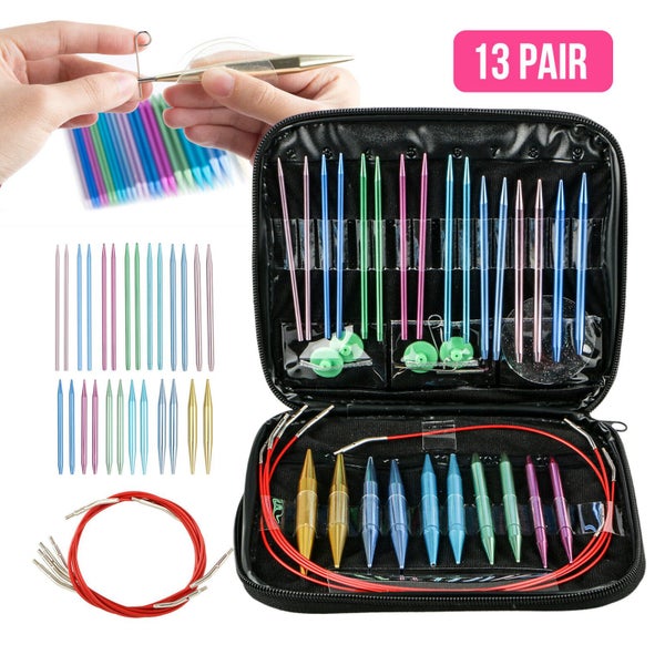 Crochet Hooks Knitting Needles Set Carousel 1