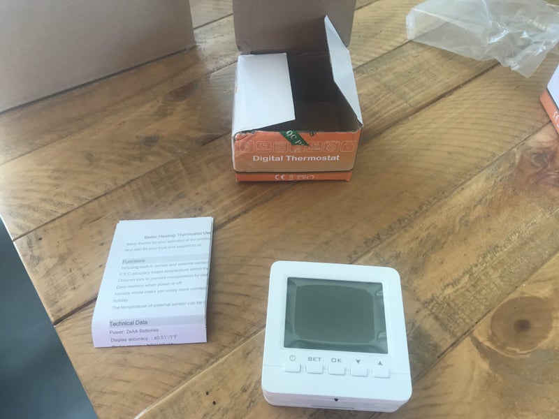 Digital Thermostat Heating Carousel 4