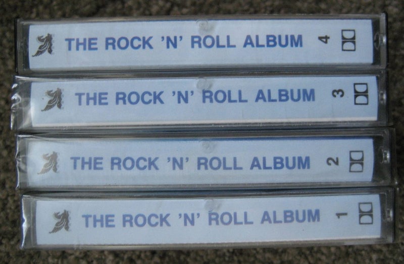 ROCK N ROLL ALBUM Readers Digest 4 Cassette Tapes Carousel 2