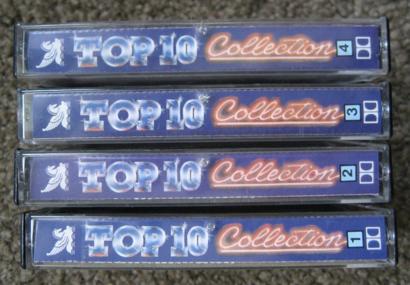 TOP 10 COLLECTION Readers Digest 4 Cassette Tapes Carousel 1