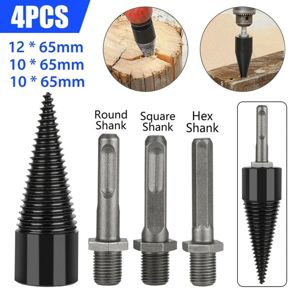Log Firewood Wood Splitter Drill Bits Carousel 1