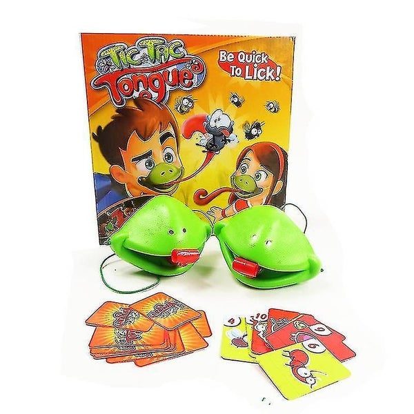 Tic Tac Tongue Lizard Tongue-sticking Competitive Greedy Mosquito Chameleon Frog Carousel 1