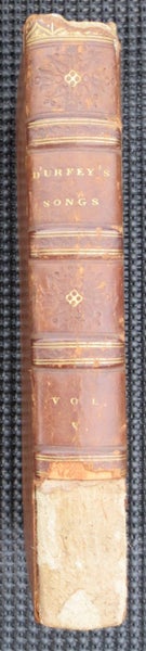 1719 book: bawdy songs, poems by famous author Thomas D'Urfey and others, 352pp Carousel 2