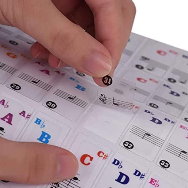 Piano Keyboard Stickers i2273MZ0 Carousel 10