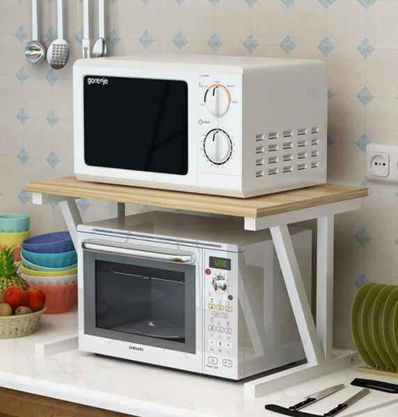 Microwave Oven Rack Storage Stand Kitchen Shelf 2021404 Carousel 1