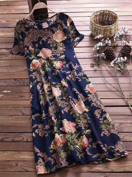 Ladies summer dresses size on sale 22