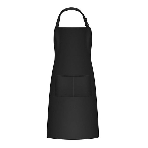Bib Apron Waterdrop Resistant 2 Pockets Cooking Kitchen Aprons I0887BK0 Carousel 2