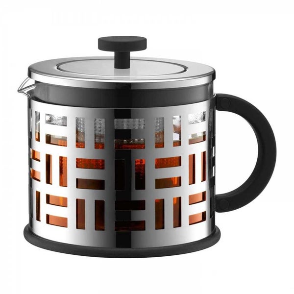 Bodum Eileen French Tea Press Chrome 1.5L Carousel 1