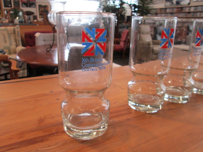 6 x 1974 Commonwealth Games, Christchurch Glasses Carousel 6