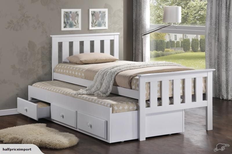 KING SINGLE TRUNDLER SET INCLUDING X 2 QUALITY INNERSPRING MATTRESSES!! Carousel 1