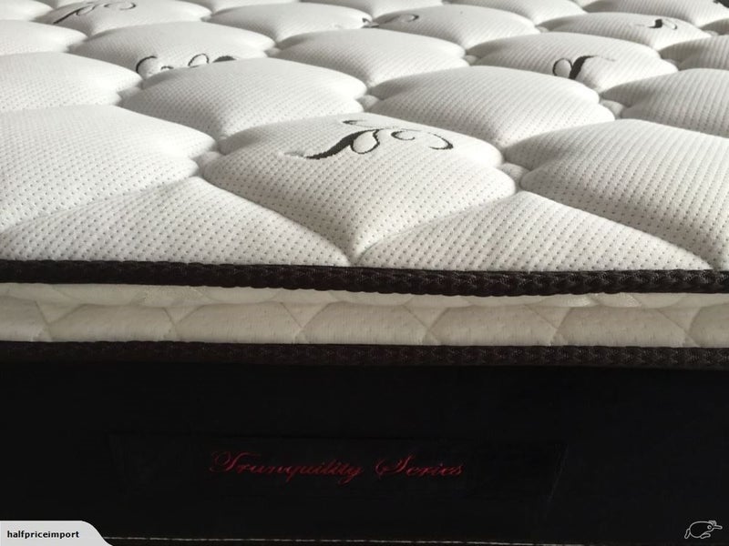 King Single Reversible "Freya" Trundler in Oat White+ 2 x Innersprung Mattresses Carousel 5