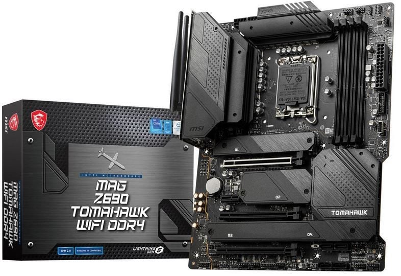 MSI MAG Z690 Tomahawk WiFi DDR4 INTEL Z690 ATX LGA1700 - 1stWAVE Technologies Carousel 1