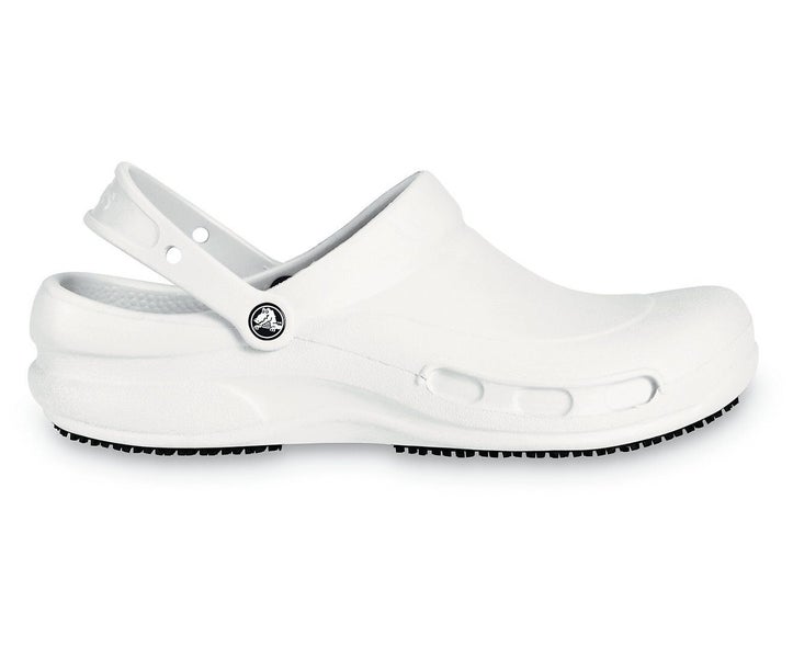 Crocs Bistro Clogs Mens Womens Slip-on Shoes Slippers Sandals (Unisex) - White Carousel 1