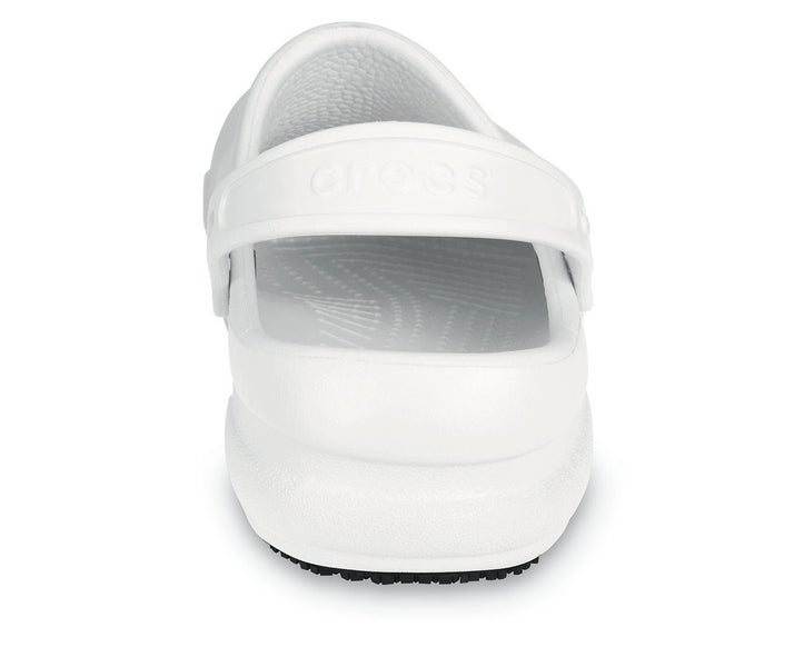 Crocs Bistro Clogs Mens Womens Slip-on Shoes Slippers Sandals (Unisex) - White Carousel 6