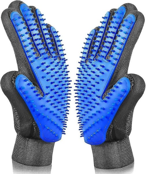 Grooming Gloves Dog Hair Gloves Animal, Horse, Rabbit Massage, Shower, Bath Brus Carousel 2