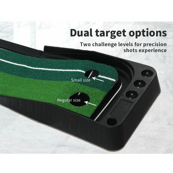 PGM Golf Putting Green Putting Trainer Mat Ball Auto Return 2023101 Carousel 2