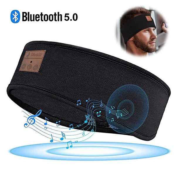 Sports Headband Bluetooth Headphones Headset i2072BK0 Carousel 1
