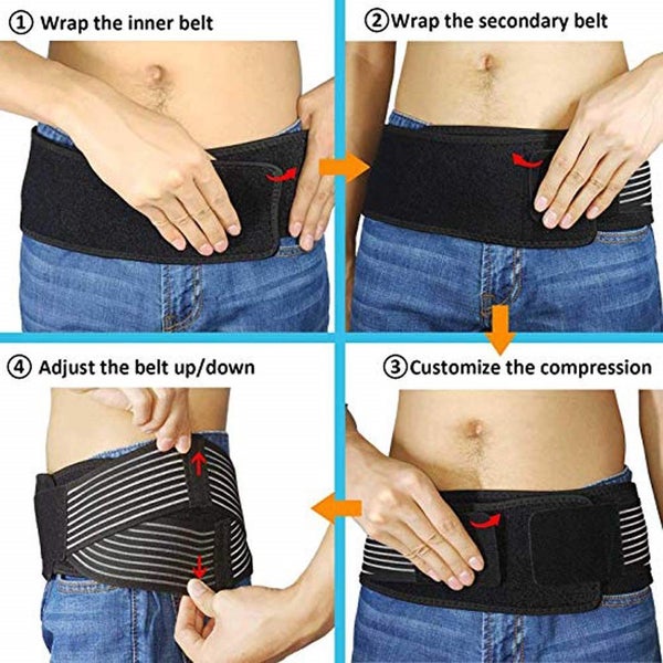 Adjustable Sciatica Pain Relief Brace with Double Diamond Shape for Sciatic Carousel 6