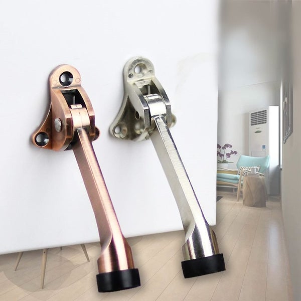 1pcs zinc alloy kick door stop rod holder anti collision stop device Carousel 1