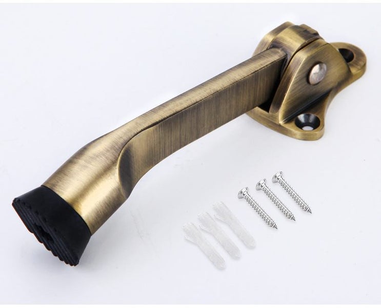 1pcs zinc alloy kick door stop rod holder anti collision stop device Carousel 2