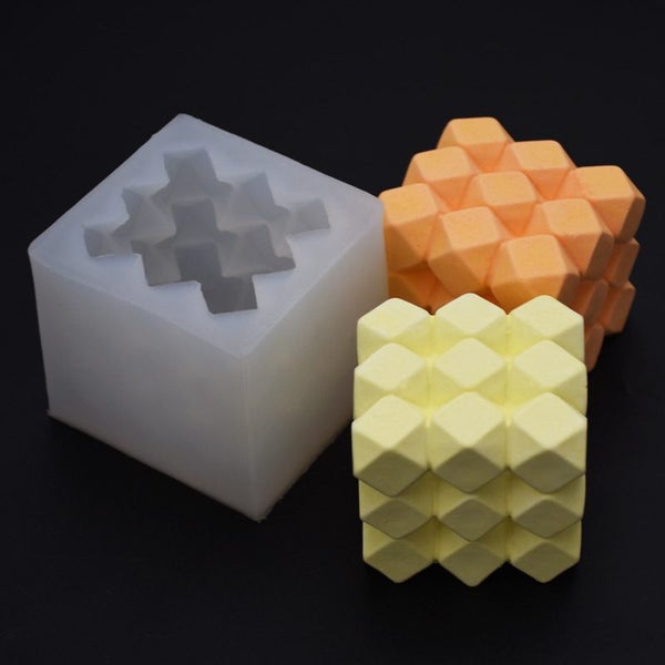Silicone Molds Cube Candle Moulds I1503WT0 Carousel 13