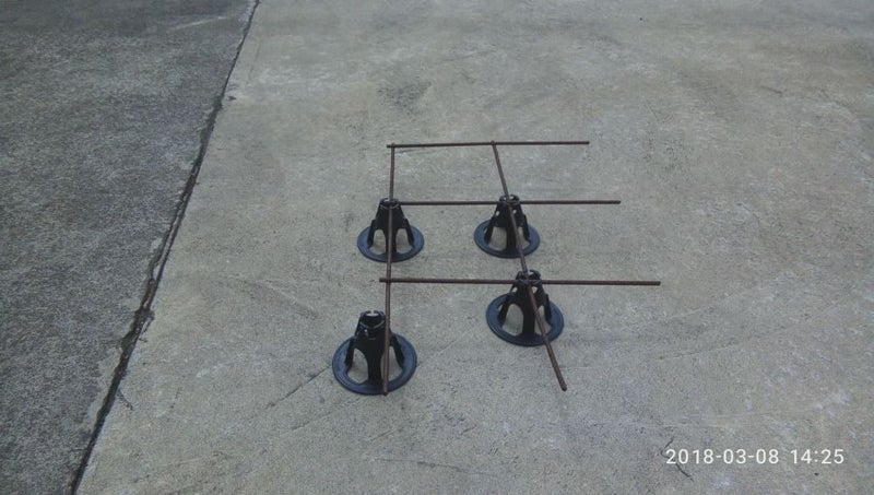 Rebar chairs 50/65 400 of Carousel 1