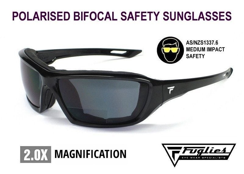 +2.00 Bifocal Safety Sunglasses - BF05 Carousel 1