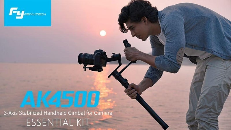 FeiyuTech AK4500 Handheld Gimbal Essential Kit - for Mirrorless & DSLR Cameras Carousel 4