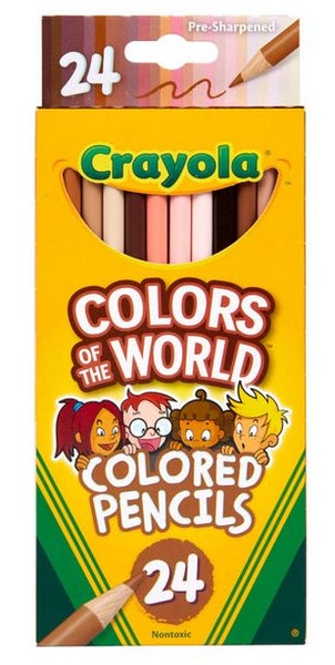 Crayola Colour of the World Pencils 24 Pack Carousel 1
