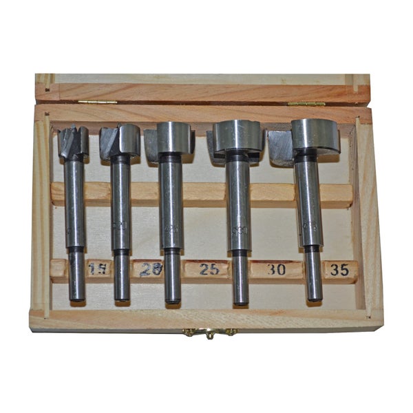 ToolShed Forstner Bit Set 5pc Carousel 1