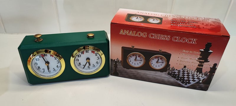 Retro Analog Chess Game Clock - Count Down Alarm (no battery needed) Carousel 2