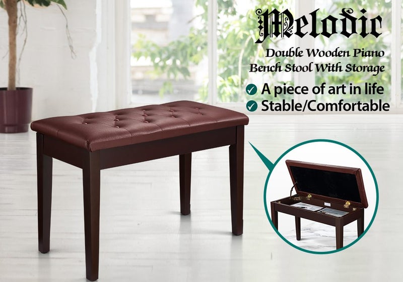 Piano Keyboard Bench Stool Chair Seat Carousel 1