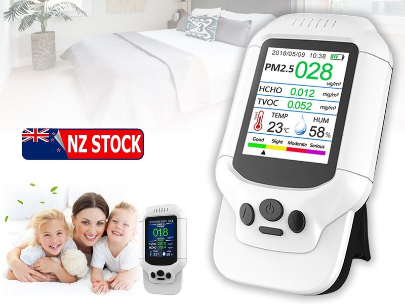 Air Quality Monitor Indoor Pollution Tester (Auckland Stock) Carousel 1